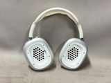 a pair of headphones that are sitting on a table