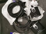 a bunch of wires and cords on a table