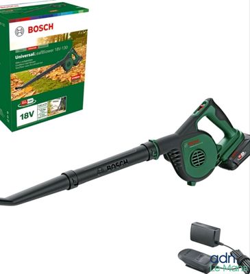 bosch electric leaf blower with battery and charger