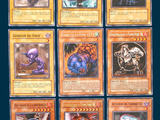 the cards are all different colors and sizes of each type