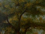 une photo d'un tableau représentant un homme sur un arbre