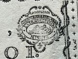 a black and white drawing of a map on a piece of paper