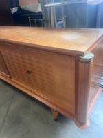 Grande enfilade placage à décor de losanges vers 1950 (264x5… (photo 2)
