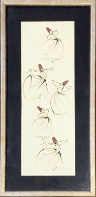 a picture of a picture of a group of birds on a bike