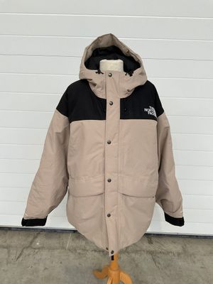 Parka The North Face en duvet, beige et noir