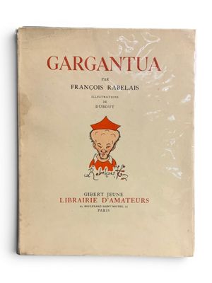 RABELAIS (François). Gargantua. Paris, Gibert Jeune, Librair…
