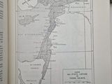 an open book with a map of the middle east and the middle east
