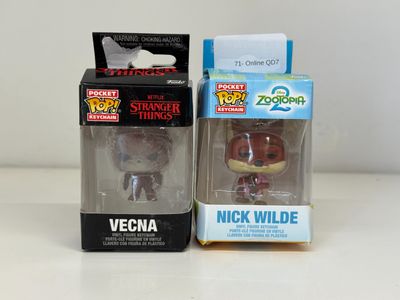 Lot DE 2 Figurines Pop - Tva Recuperable - Expedition Possib…