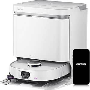Eureka J15 Pro Ultra Aspirateur Robot,Robot Aspirateur Laveu…