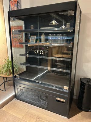 an image of a display case in a store