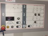 a control panel with buttons and numbers on it