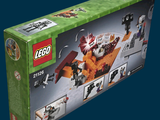 a box of legos with a picture of a dragon on it
