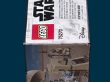 a box that has a lego star wars set inside of it