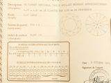 un passeport sur lequel figure l'image d'un diamant