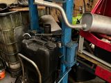an image of a machine that is in a garage