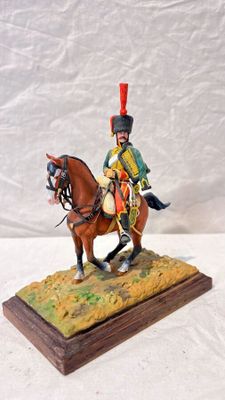 Métal Modèles (attribué à) Hussard à cheval 1er empire Franc…