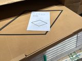 a cardboard box that has a picture of a diamond on it