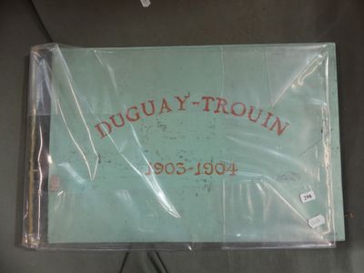 Important album de photographies d'une campagne du batiment …