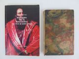 a book with a picture of a man in a red coat