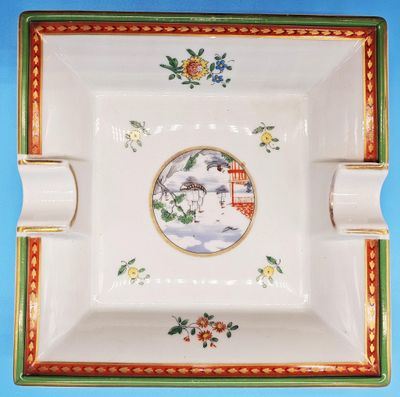 Porcelaine de Paris / Cendrier vide poche des Années 70, mod…