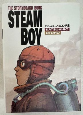 illustration pour le livre de storyboard « Steam Boy »