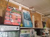 many items on the shelves in the store