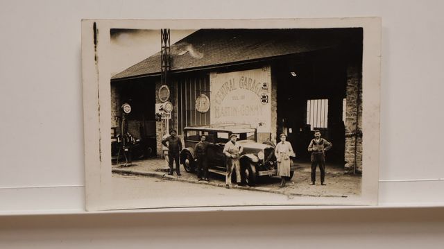 Guéret : Garage Martin-Gommy. Carte-Photo. T.B.E.