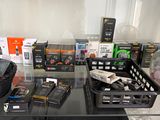 many electronics on display in the store for sale