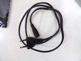 a black cord that is connected to a computer mouse