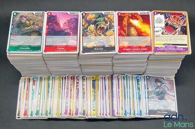 a lot of cards that are on the table