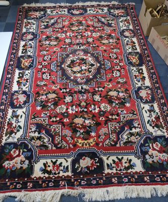 Tapis BAKHTIARI en laine. Avec certificat.