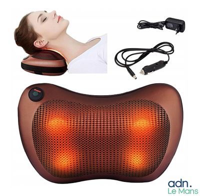 Coussin de massage SHIATSU pour le corps (tête, cou, dos, ja…
