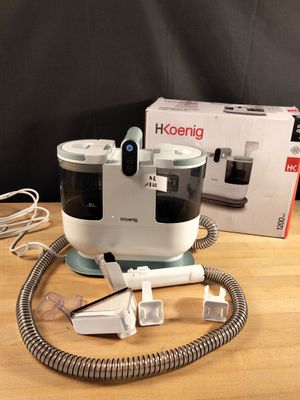 H.koenig Nettoyeur textile version eau chaude TWT88 1200 W