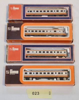 LIMA HO (2R continu) Ensemble de modèles en livrée orange et…