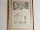 a picture of a drawing hanging on the wall