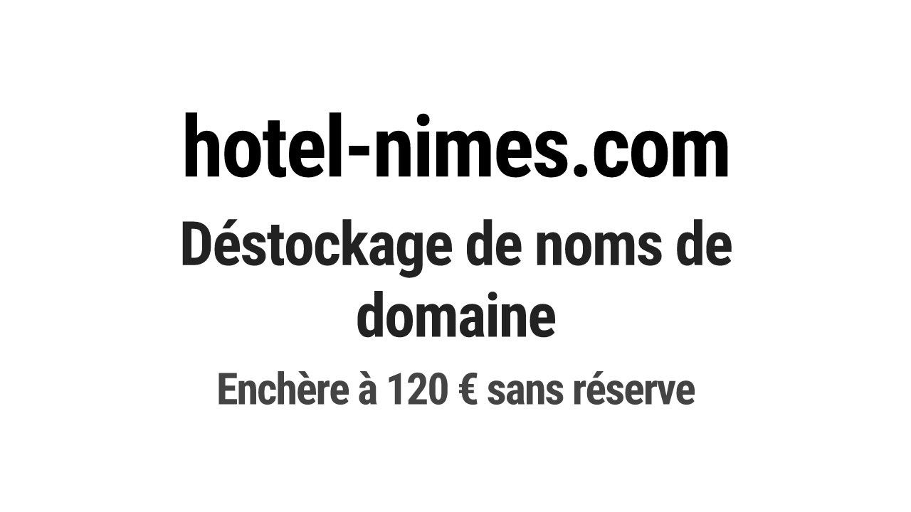 Destockage & Invendus