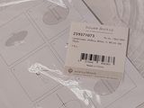 a picture of a piece of paper with a sticker on it