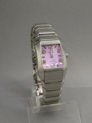 FESTINA. Montre bracelet de dame en acier, cadran rose, guic…