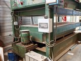a machine that is sitting inside of a building