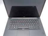 the dell laptop is open and ready to be used