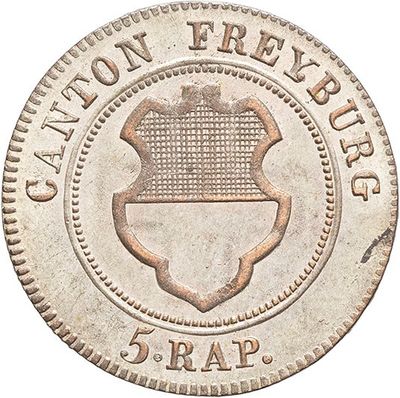 a close up of a silver coin with a shield on it