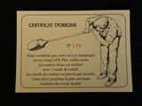 a picture of a sign with a picture of a man swinging a golf club
