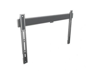 un gros plan d'un téléviseur à écran plat fixé au mur