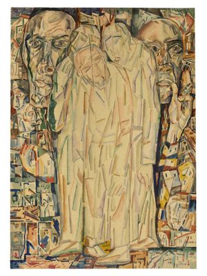 Suiveur DE Pavel Filonov (1883–1941), 20eme SIÈCle