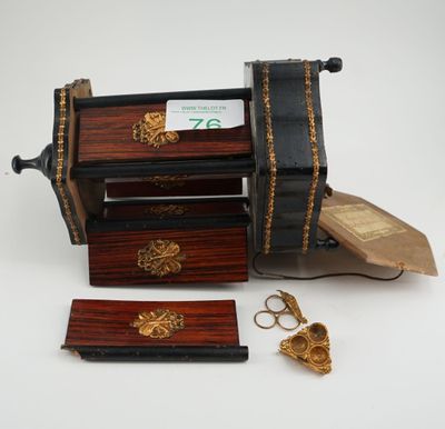 Une boite musicale, à cigares, fin XIXe début XXe (mauvais é…