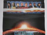 l'affiche du film « Generation », mettant en scène l'équipage de « Star Trek »