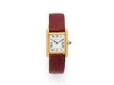 Montre-bracelet Cartier pour femme en or 18 carats