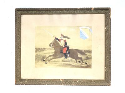 Diplôme militaire 8e régiment de cuirassier, 3e escadron, 2e…