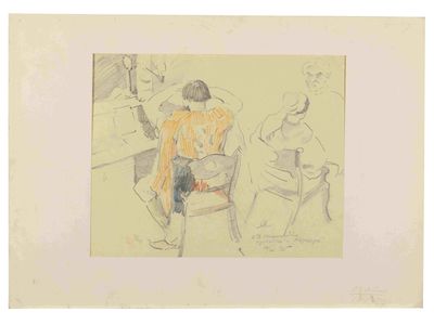 SERGEI LOBANOV (1887–1942) Vasily Tikhomirov dans le rôle de…