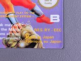a card that has a picture of a man in a red suit on it
